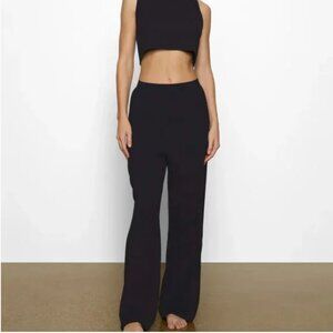 NWT SKIMS Boyfriend Loose  Pant - Onyx M